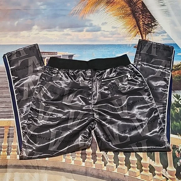 Victory‎ Lap Nipsey Hussle Satin Pants Size Large NWT - Picture 6 of 7